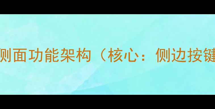 图片 OPPOA59侧面功能架构（核心：侧边按键功能）1
