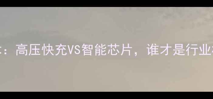 图片 OPPO与高通快充技术：高压快充VS智能芯片，谁才是行业标杆？深度对比评测