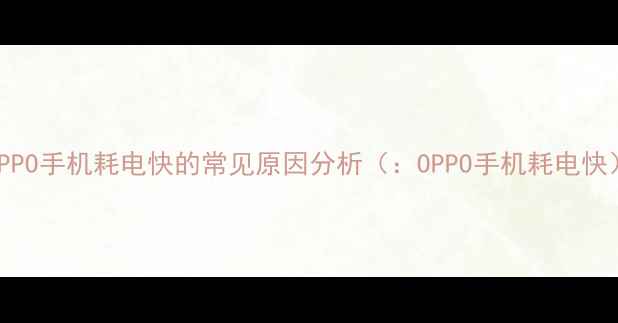 图片 OPPO手机耗电快的常见原因分析（：OPPO手机耗电快）