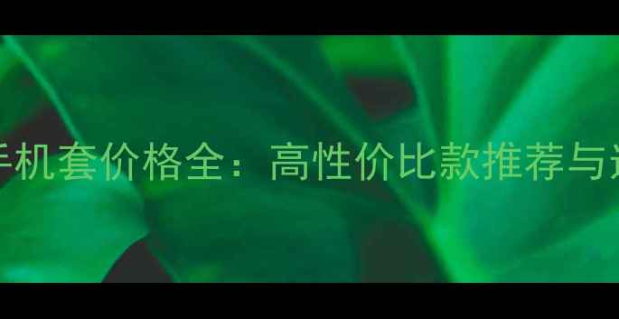 图片 VivoY66手机套价格全：高性价比款推荐与选购指南1
