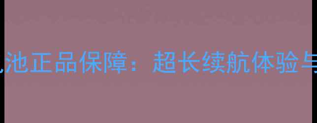 图片 iPhone4S原装索尼电池正品保障：超长续航体验与官方认证安装指南1