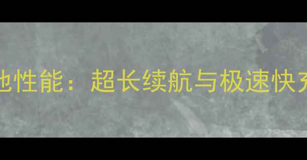 图片 lgflex25g电池性能：超长续航与极速快充的全面评测1