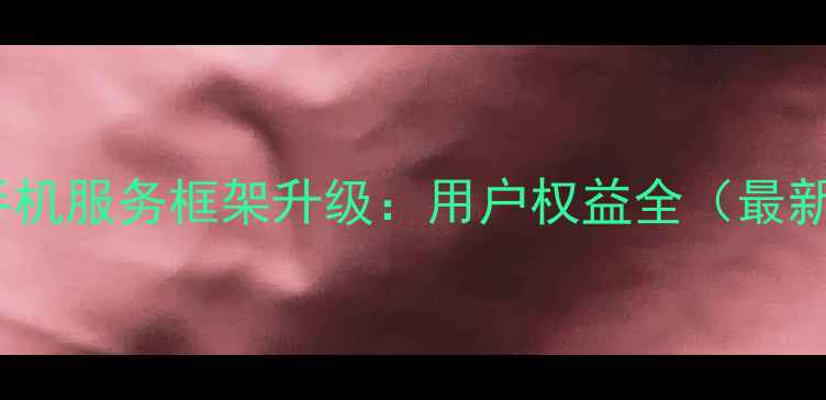 vivo手机服务框架升级用户权益全最新版