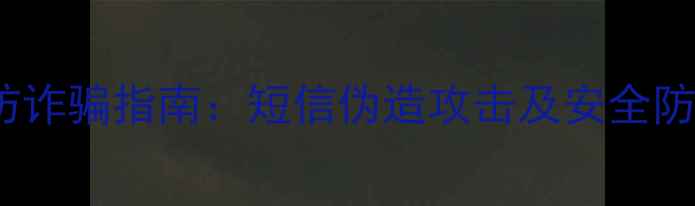 图片 vivo手机防诈骗指南：短信伪造攻击及安全防护全攻略1