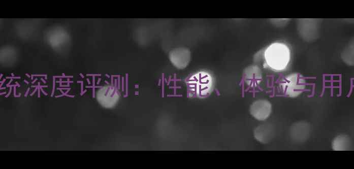 图片 乐视2系统深度评测：性能、体验与用户反馈全
