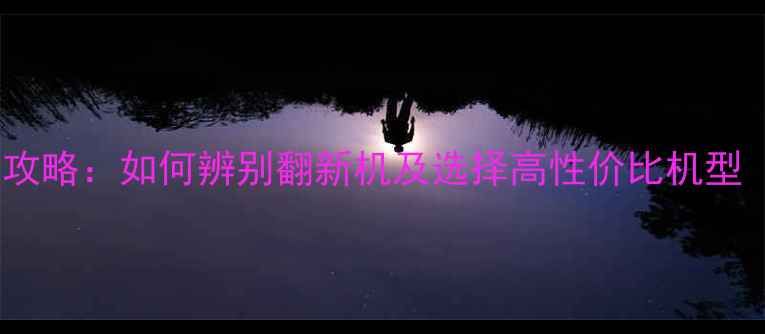 图片 二手手机购买全攻略：如何辨别翻新机及选择高性价比机型（附验机教程）1