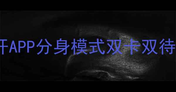 图片 双系统手机推荐：双开APP分身模式双卡双待全！亲测这5款最实用