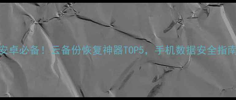 安卓必备云备份恢复神器TOP5手机数据安全指南