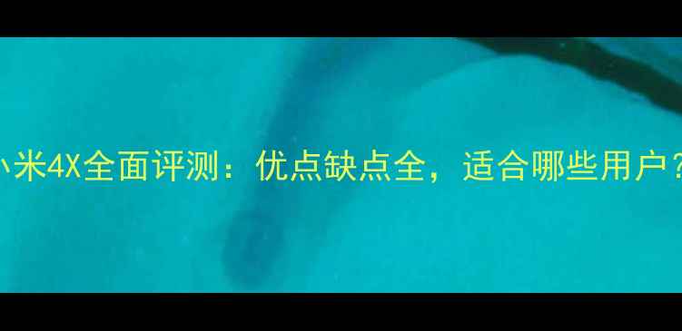 小米4X全面评测优点缺点全适合哪些用户