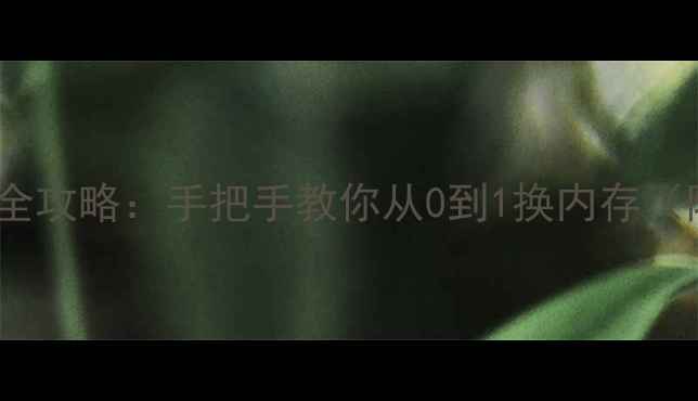 图片 手机内存升级全攻略：手把手教你从0到1换内存（附避坑指南）1