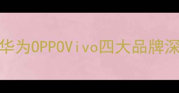 手机选购必看魅族华为OPPOVivo四大品牌深度对比附避坑指南