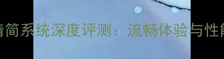 图片 红米4A精简系统深度评测：流畅体验与性能提升全