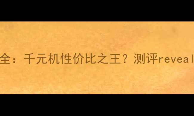 图片 荣耀4x功能全：千元机性价比之王？测评reveal超全参数！