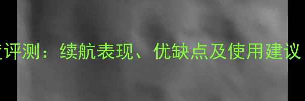 图片 黑莓Q10电池深度评测：续航表现、优缺点及使用建议（附实测数据）1
