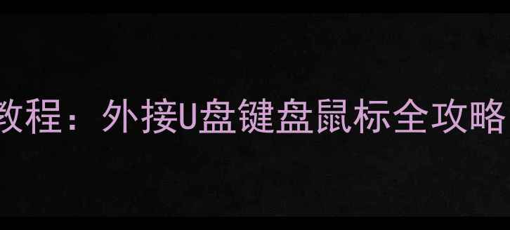 图片 📱OPPO手机OTG功能保姆级教程：外接U盘键盘鼠标全攻略（附操作步骤+实测效果）1