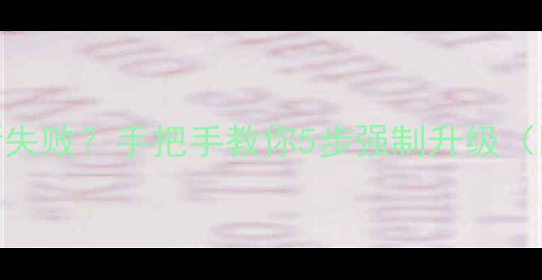 魅族16s系统更新失败手把手教你5步强制升级附详细教程