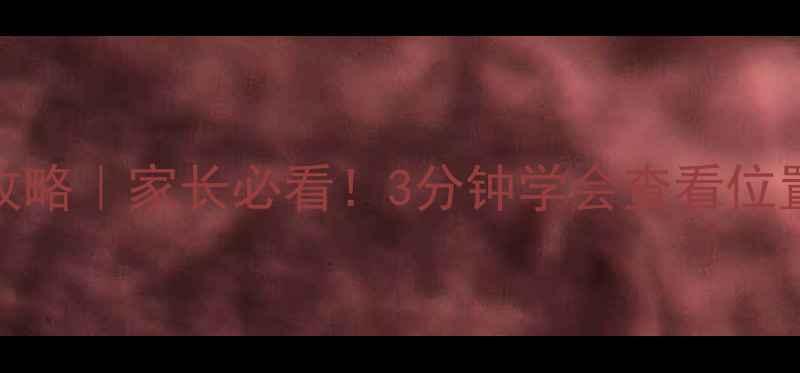 图片 🔥苹果手机定位轨迹全攻略｜家长必看！3分钟学会查看位置记录（附防监控指南）