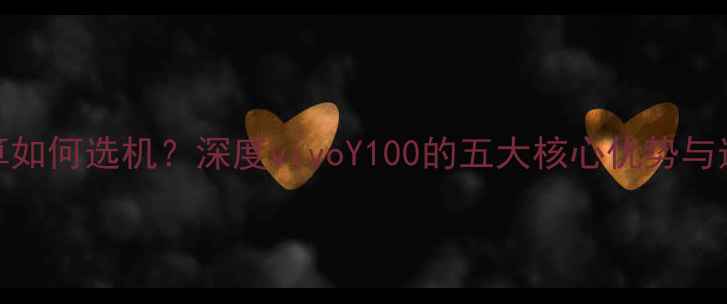 图片 500元预算如何选机？深度vivoY100的五大核心优势与选购指南1