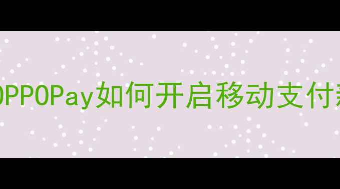 OPPO11新功能曝光OPPOPay如何开启移动支付新体验5G影像全面