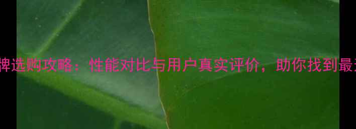 图片 Oppo线上品牌选购攻略：性能对比与用户真实评价，助你找到最适合的机型2