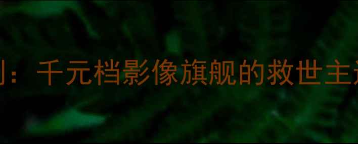 VivoS3深度评测千元档影像旗舰的救世主还是营销噱头