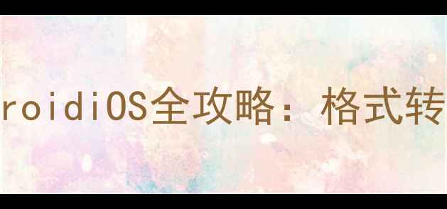 dat文件手机怎么打开AndroidiOS全攻略格式转换应用推荐常见问题解决