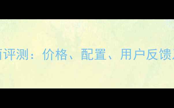 lgkd876全面评测价格配置用户反馈及购买建议