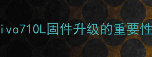 图片 vivo710L固件升级的重要性1