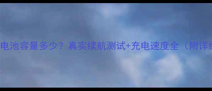 图片 vivoY55电池容量多少？真实续航测试+充电速度全（附详细参数）