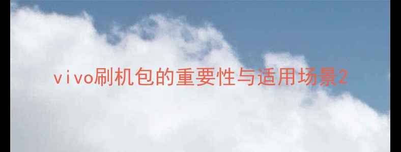图片 vivo刷机包的重要性与适用场景2