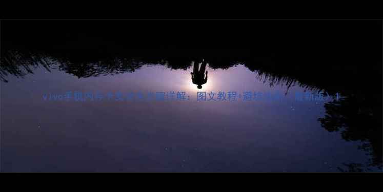 vivo手机内存卡安装全步骤详解图文教程避坑指南最新版