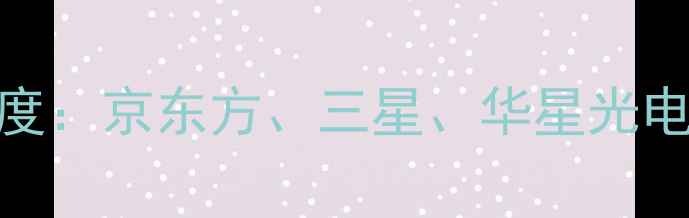 图片 vivo手机屏幕供应商深度：京东方、三星、华星光电技术对决与供应链格局
