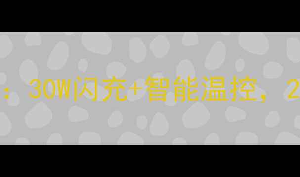 Oppo8207充电器深度测评30W闪充智能温控20000mAh大容量续航神器