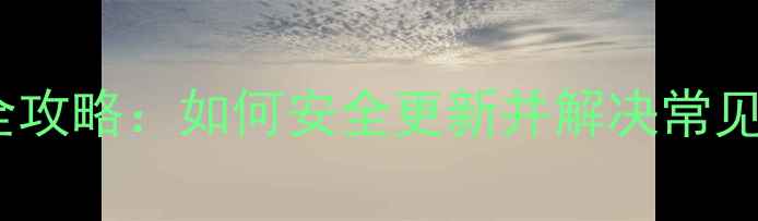 一加5安卓系统升级全攻略如何安全更新并解决常见问题附详细步骤