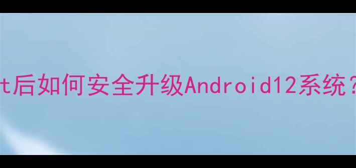 图片 三星GalaxyS10Root后如何安全升级Android12系统？全流程操作指南1