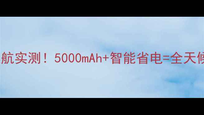 图片 三星S3大容量电池续航实测！5000mAh+智能省电=全天候神器？附充电技巧2