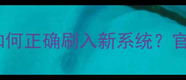 乐视手机系统升级全攻略如何正确刷入新系统官方下载地址与操作步骤详解
