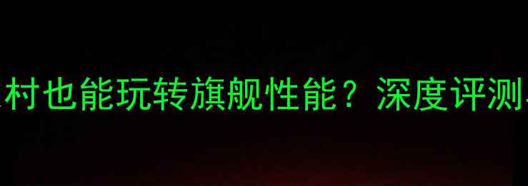 图片 光头强亲测vivoX100Pro：农村也能玩转旗舰性能？深度评测与价格（含12项实测数据）1