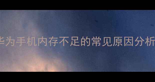 图片 华为手机内存不足的常见原因分析2