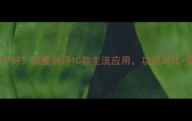 图片 安卓桌面哪个好？深度测评10款主流应用，功能对比+安装指南全1