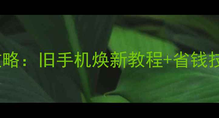 图片 小米2电池维修全攻略：旧手机焕新教程+省钱技巧（附详细步骤）