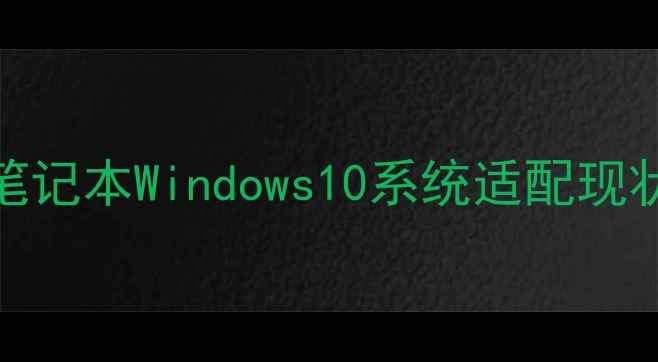 图片 小米笔记本Windows10系统适配现状分析