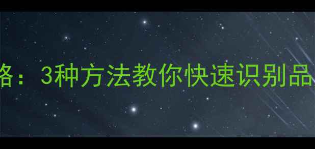 手机型号查询全攻略3种方法教你快速识别品牌型号与版本信息