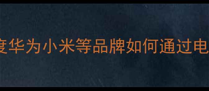 图片 手机续航黑科技！深度华为小米等品牌如何通过电池代码调整延长续航1