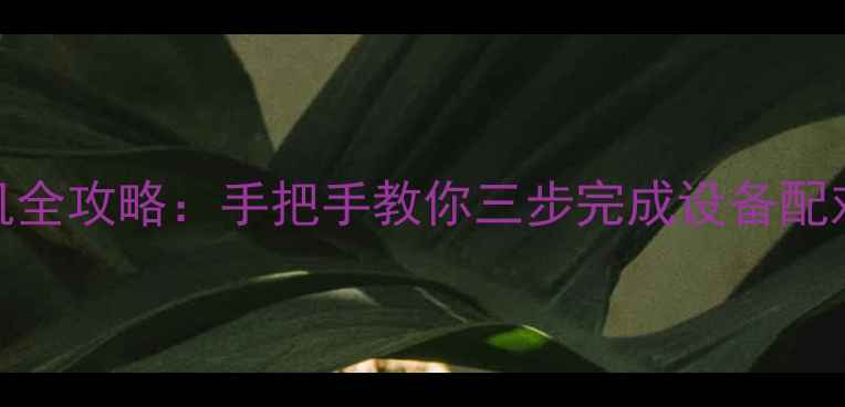 无线键盘连接手机全攻略手把手教你三步完成设备配对提升办公效率