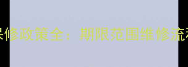 日本iPhone6保修政策全期限范围维修流程与注意事项