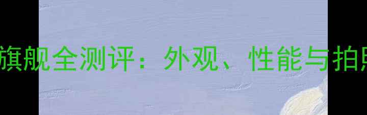 图片 深度vivoX9黑旗舰全测评：外观、性能与拍照的全面突破1