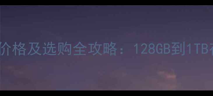 苹果手机内存价格及选购全攻略128GB到1TB存储方案对比