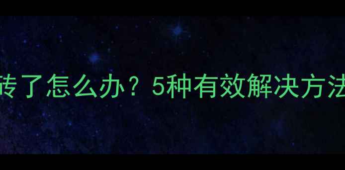 图片 荣耀6Plus变砖了怎么办？5种有效解决方法及预防措施2