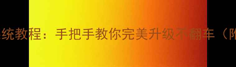 金立S10刷系统教程手把手教你完美升级不翻车附避坑指南